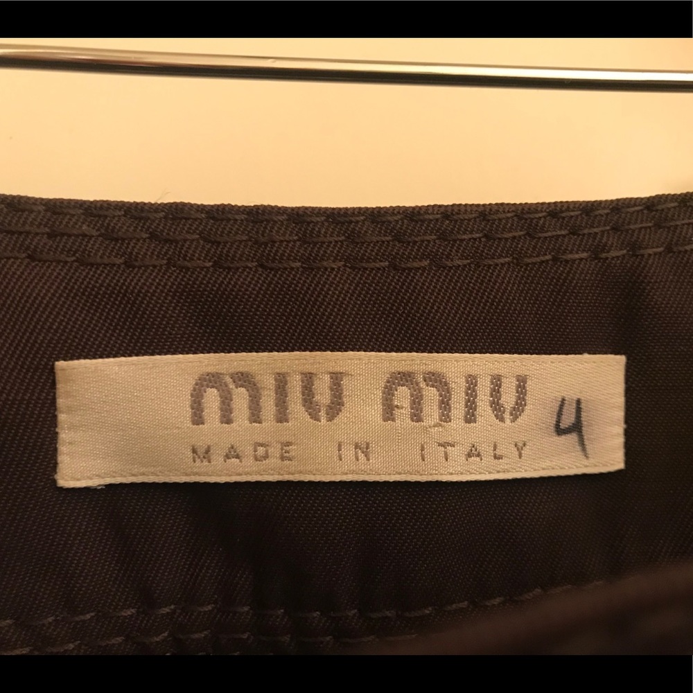 MIU MIU pleated skirt